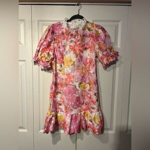 Floral mini dress from Vici Dolls